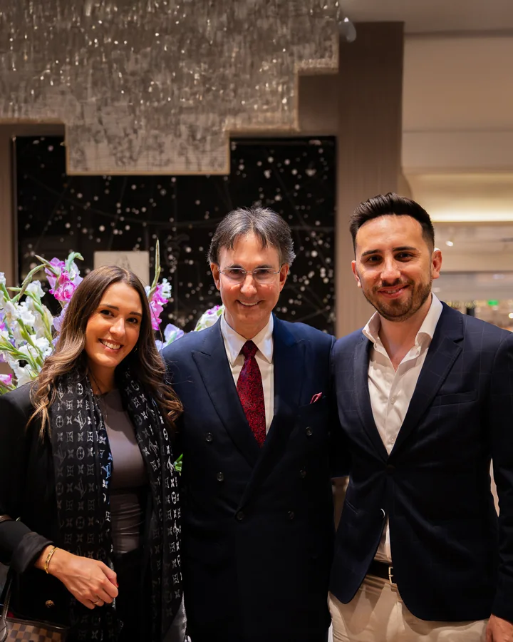 Lewis and Robyn with Dr John Demartini